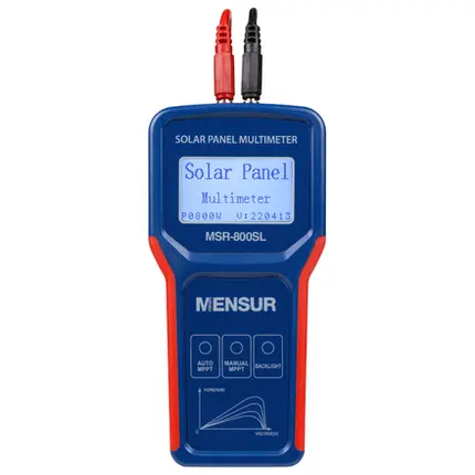 MULTIMETRO DIGITAL MENSUR MSR-800SL PAIN. SOL. 800W