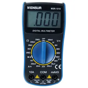 MULTIMETRO DIGITAL MENSUR MSR-1010 CAT II 600V