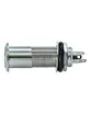 JACK DE METAL CUSTOM SOUND CILINDRICO C/ ROLDANA CROMADO CEJ 3C