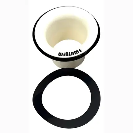POTENCIALIZADOR BASS DRUM PORT WILLIAMS 4 BRANCO WBP-4-WH