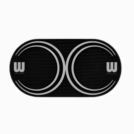 PROTETOR DE PELE DE BUMBO KICK PATCH WILLIAMS DOT DUPLO PRETO WDPD-BK