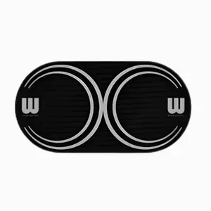 PROTETOR DE PELE DE BUMBO KICK PATCH WILLIAMS DOT DUPLO PRETO WDPD-BK