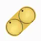 PROTETOR DE PELE DE BUMBO KICK PATCH WILLIAMS KEVLAR DOT DUPLO AMARELO WDKV-YL