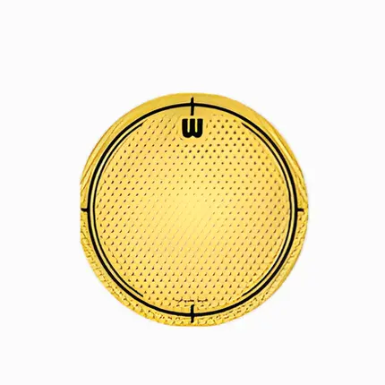 PROTETOR DE PELE DE BUMBO KICK PATCH WILLIAMS KEVLAR DOT SIMPLES AMARELO WSKV-YL