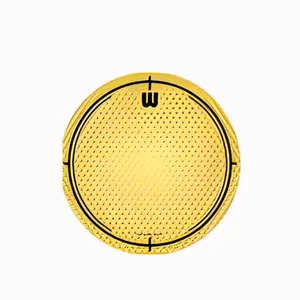PROTETOR DE PELE DE BUMBO KICK PATCH WILLIAMS KEVLAR DOT SIMPLES AMARELO WSKV-YL