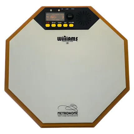 PAD DE ESTUDO WILLIAMS 12 METRONOMO WSP12-EB-METRONOME