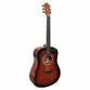 VIOLAO GIANNINI GDH CEQ SBS ACO DREADNOUGHT HALF CT EL/AC SUNBURST C/ BAG
