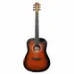VIOLAO GIANNINI GDH CEQ SBS ACO DREADNOUGHT HALF CT EL/AC SUNBURST C/ BAG