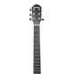VIOLAO GIANNINI GJM CEQ SBK ACO JUMBO MAPLE EL/AC CUTAWAY SATIN BLACK C/ BAG