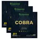 KIT 3 ENCORDOAMENTO VIOLAO GIANNINI GEEFLKF BRONZE FOSFORO 0.011