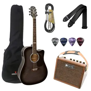 KIT VIOLAO GIANNINI GF-1D/AMPLIFICADOR VIOLAOMINI 15/CAPA ACOLCHOADA/ CORREIA /PALHETA