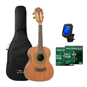 KIT CAVACO STRINBERG/ CAPA LUXO/ AFINADOR/ 2 JOGOS DE CORDAS