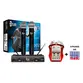 KIT MICROFONE SEM FIO DYLAN DW602 / CARREGADOR DE BATERIA MOX / PILHAS