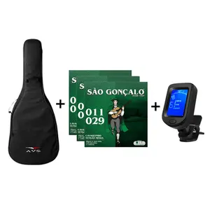 KIT ENCORDOAMENTO SAO GONCALO CAVACO / AFINADOR / CAPA LUXO