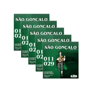 KIT 5 ENCORDOAMENTO SAO GONCALO P/ CAVACO COM BOLINHA