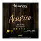 KIT 3 ENCORDOAMENTOS GIANNINI GESWAM VIOLAO BRONZE 0.010