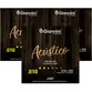 KIT 3 ENCORDOAMENTOS GIANNINI GESWAM VIOLAO BRONZE 0.010
