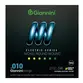 KIT 3  ENCORDOAMENTOS GIANNINI GUITARRA GEEGST.10 NIQUEL 0.10