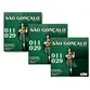 KIT ENCORDOAMENTO SAO GONCALO CAVACO NIQUEL C/BOLINHA - 3 JOGOS