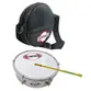 KIT TAMBORIM 06 CONTEMPORANEA 206LT ALUMINIO LIGHT/ CAPA TAMBORIM CONTEPORANEA 24CP/ BAQUETA 5 HASTES