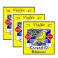 KIT 3 ENCORDOAMENTOS GIANNINI CANARIO GENWB VIOLAO NAILON C/BOLINHA