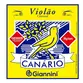 KIT 3 ENCORDOAMENTOS GIANNINI CANARIO GENWB VIOLAO NAILON C/BOLINHA