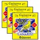 KIT 3  ENCORDOAMENTOS GIANNINI GUITARRA GESGT10 CANARIO