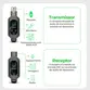 SISTEMA SEM FIO VEDO P/ MICROFONE DINAMICO XLR TRANSMISSOR E RECEPTOR UHF P/ 2 MICROFONES VD6902