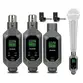 SISTEMA SEM FIO VEDO P/ MICROFONE DINAMICO XLR TRANSMISSOR E RECEPTOR UHF P/ 2 MICROFONES VD6902