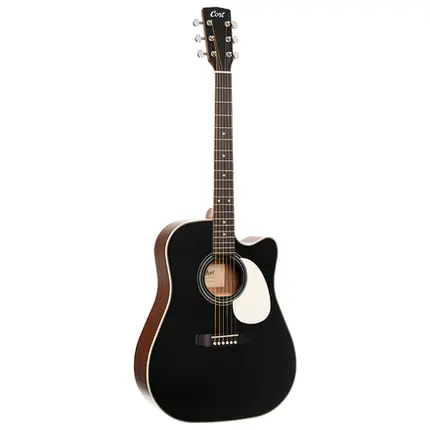 VIOLAO CORT ELETROACUSTICO 6 CORDAS DE ACO MR500F CED BKS