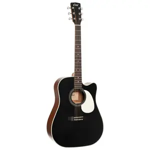 VIOLAO CORT ELETROACUSTICO 6 CORDAS DE ACO MR500F CED BKS