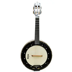 BANJO ROZINI RJ13.EL.BPF COLOR LUXO ELETR. BRANCO E PRETO FOSCO