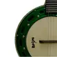 BANJO ROZINI RJ13.EL.BVD COLOR LUXO ELETR. BRANCO E VERDE METALICO