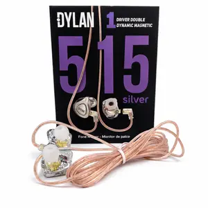 FONE DE OUVIDO DYLAN DE-515 SILVER