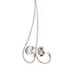 FONE DE OUVIDO DYLAN DE-515 SILVER