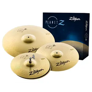 PRATOS ZILDJIAN 14HH / 16CRASH / 20RIDE PLANET Z COMPLETE ZP4PK