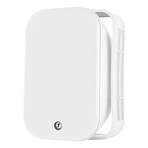 CAIXA DE SOM TARAMPS SOBREPOR OUTDOOR TAQ-62 120W 6 POL WHITE/BRANCA - PAR