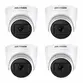 Kit Com 04 Câmeras Hikvision Ds-2ce76d0t-exipf 2mp Full Hd