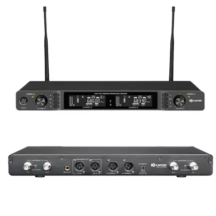 MICROFONE KADOSH SEM FIO K 622M KCOM B6 - MICROFONE KADOSH SEM FIO