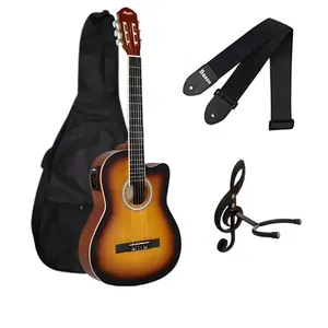 KIT VIOLAO ELETRICO MEMPHIS AD-60 + CAPA E ACESSORIOS