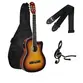 KIT VIOLAO ELETRICO MEMPHIS AD-60 + CAPA E ACESSORIOS