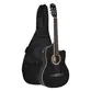 KIT VIOLAO ELETRICO MEMPHIS AD-60 BKS + CAPA E ACESSORIOS