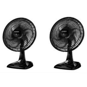 Kit 2 Ventiladores De Mesa 40cm Super Power Mondial 220v