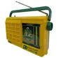 RADIO RECEPTOR MOTOBRAS 2 FXS RMPFT26AC VERDE/AMARELO