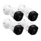 Kit 4 Câmeras de Segurança Intelbras Vhl 1120 B G2 Resolução 1mp Cor Branco