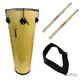 KIT FANFARRA ATABAQUE LUEN 70X13 ARO FINO + ACESSÓRIOS