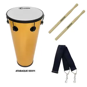 KIT FANFARRA ATABAQUE LUEN 50X11 + ACESSÓRIOS