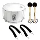 KIT FANFARRA BUMBO IZZO FUZILEIRO 22X30 ALUMÍNIO + ASSESSÓRIOS