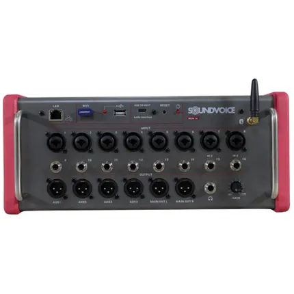 MESA DE SOM DIGITAL SOUNDVOICE IRON 16