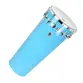 TIMBAL TIMBRA 14X80CM AZUL CLARO C/ARO CROMADO PELE LEITOSA 16AF